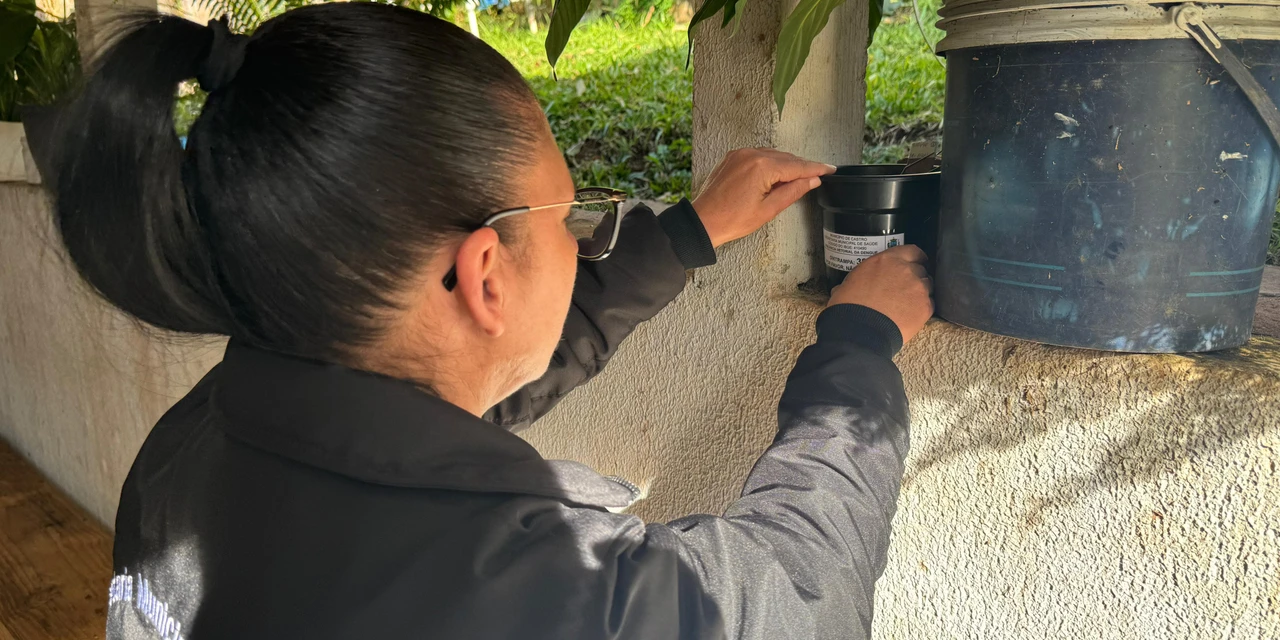 Vigilância Ambiental inicia instalação de armadilhas ovitrampas, novo método de combate ao mosquito da dengue