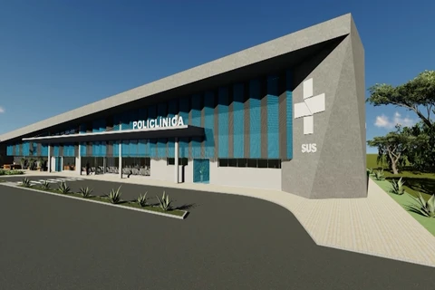 Elizabeth e Aliel mostram como vai ser a primeira policlínica de PG