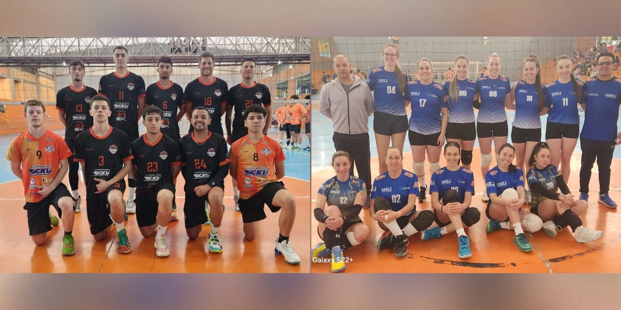 Carambeí e Castro vencem etapa do Grand Prix de Vôlei da AMCG