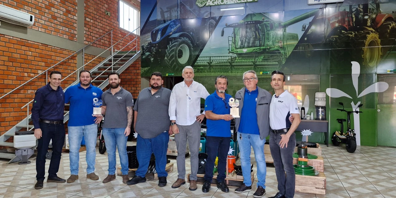 Agroparceria e Alfa Máquinas e Implementos são reconhecidas em campanha da SKF no Paraná