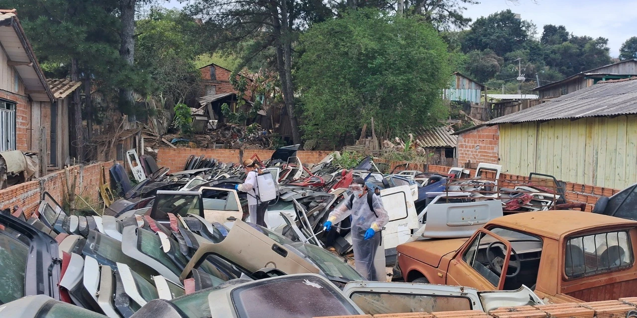 Saúde realiza ação de Controle Vetorial em pontos estratégicos