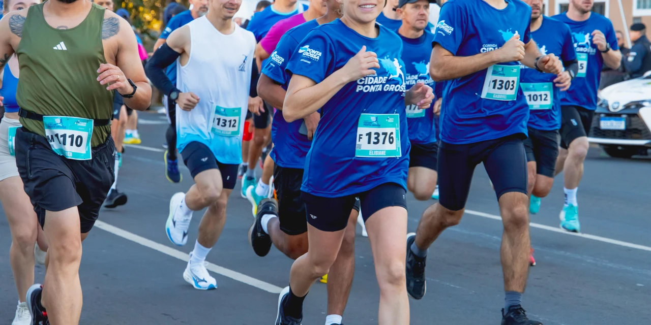 Corrida Cidade de Ponta Grossa reúne milhares de atletas