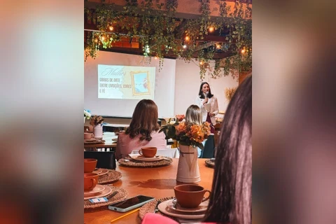 Mabel Canto participa de evento para mulheres em Palmeira