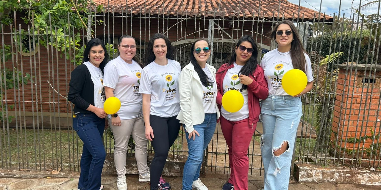 CimSaúde participa de ação do “Setembro Amarelo” em Telêmaco Borba
