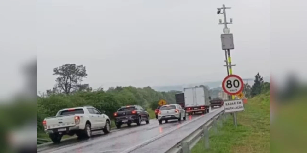 12 novos radares começam a aplicar multas em rodovias do Paraná; veja onde