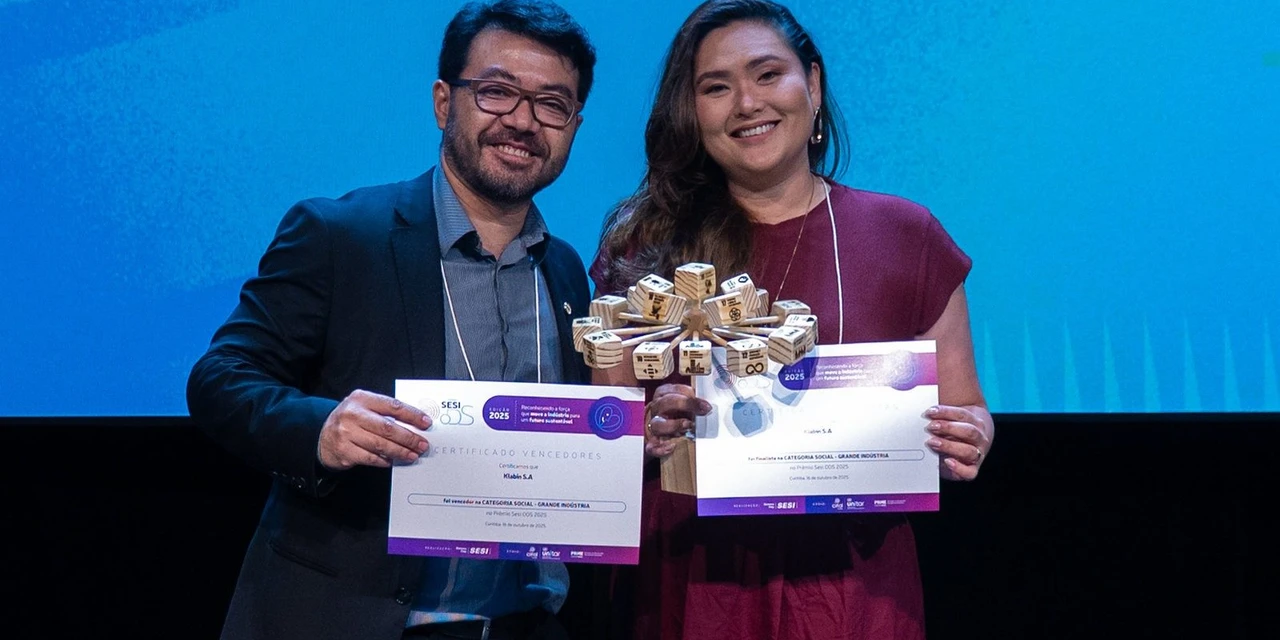 Klabin vence Prêmio Sesi ODS com projeto que fortalece a educação pública
