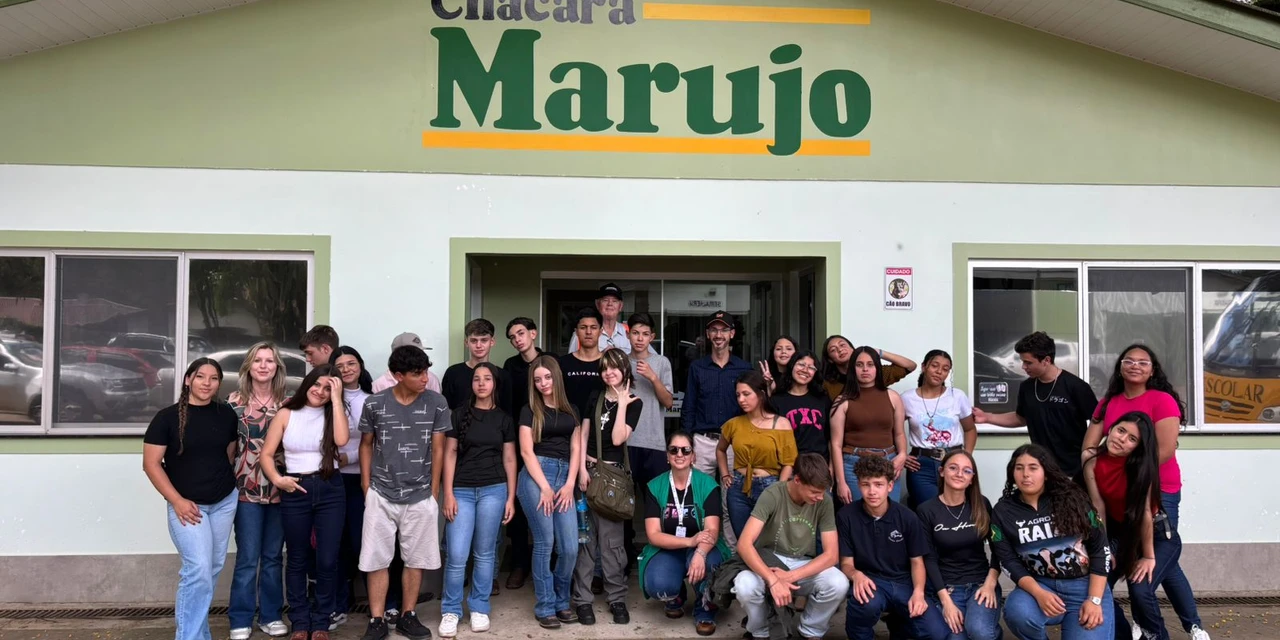 Jovens do Ceju participam de visita técnica com foco em sustentabilidade à Fazenda Marujo