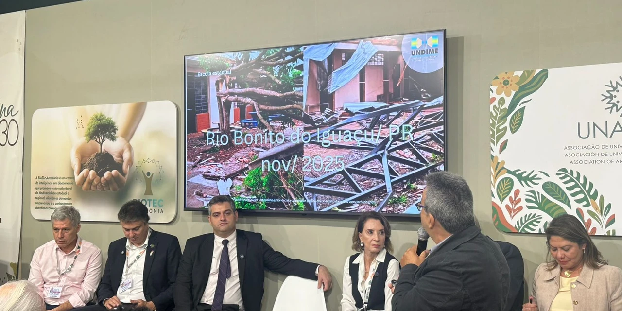 Professor castrense representa a educação pública na COP30 em Belém (PA)