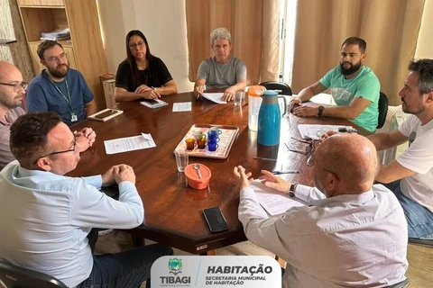 Reunião com a Cohapar avança projetos habitacionais para Tibagi
