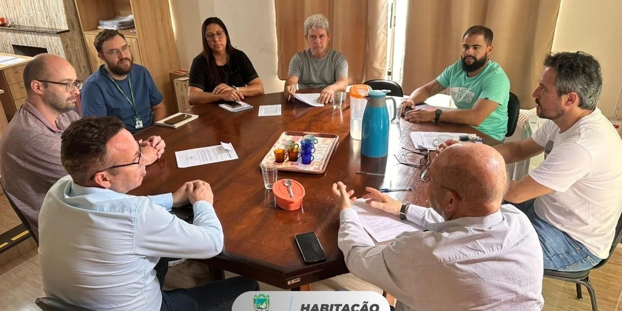 Reunião com a Cohapar avança projetos habitacionais para Tibagi