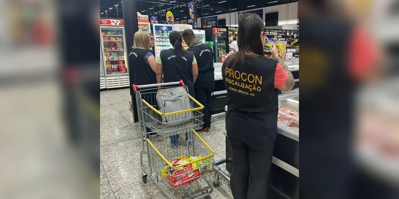 Procon e Vigilância Sanitária intensificam fiscalizações em supermercados de PG