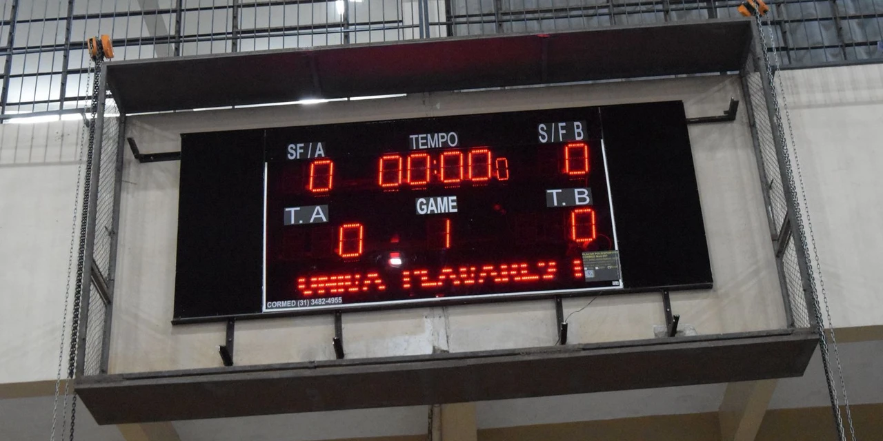 Prefeitura instala novos placares eletrônicos nos ginásios de Ponta Grossa