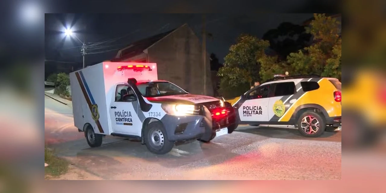 Homem mata a irmã a facadas e pai fica ferido ao tentar intervir na briga na Grande Curitiba, diz PM