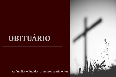 Atenção para as notas de falecimento desta segunda-feira, dia 01