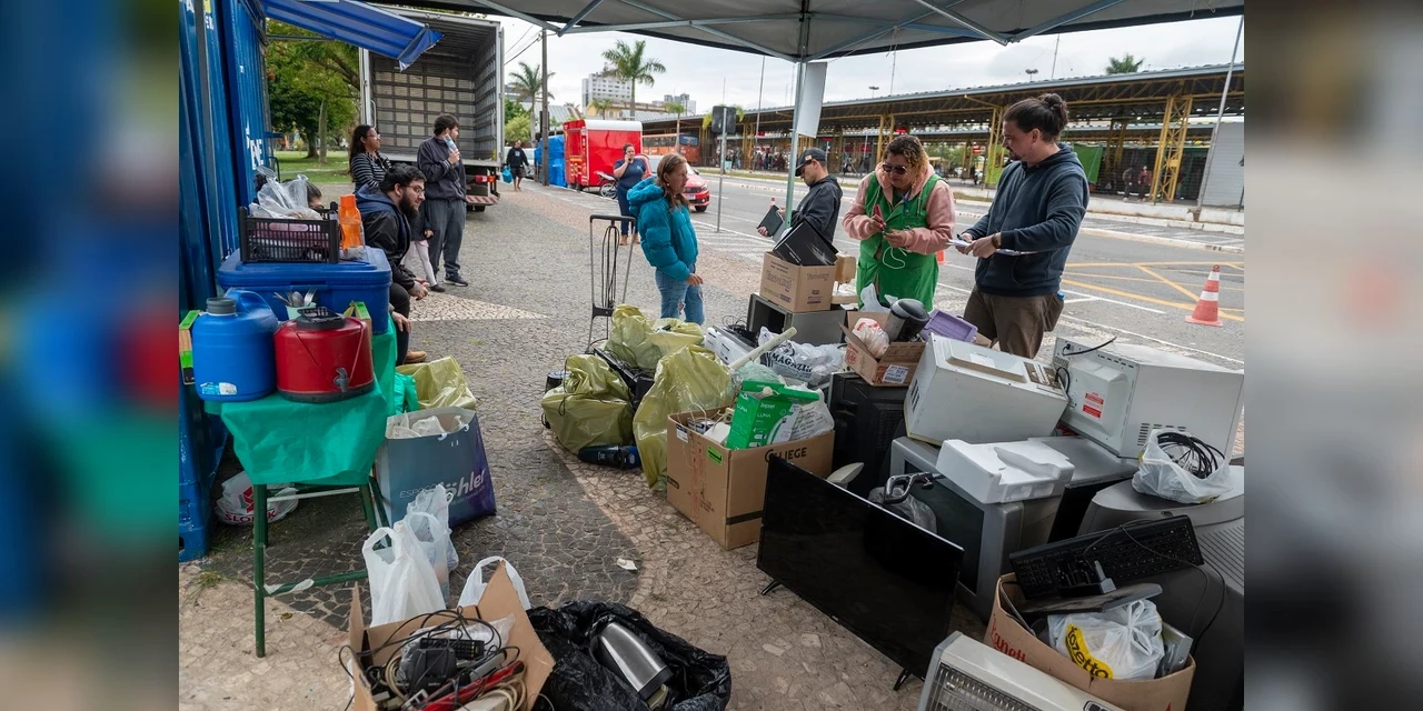 'Bota Fora' terá ponto para descarte de eletrônicos nesta sexta e sábado em PG