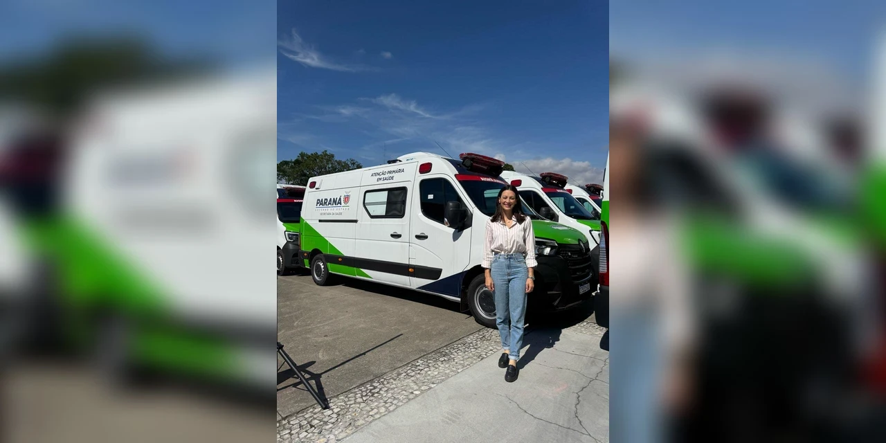 Mabel comemora entrega de ambulâncias de suporte avançado para a região
