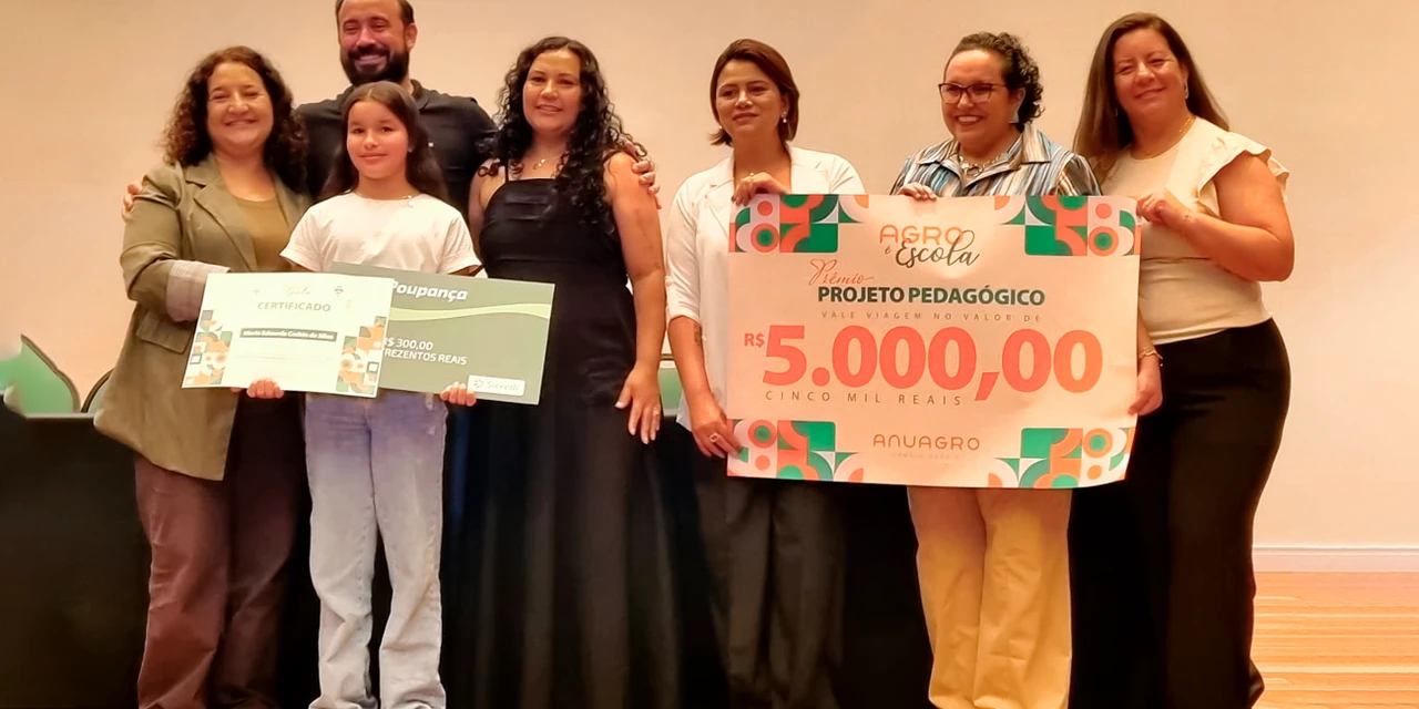 Escola Rural Municipal Padre Anchieta é destaque no lançamento do ANUAGRO 2025
