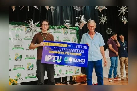  Prefeitura de Tibagi realiza entrega dos prêmios do IPTU Premiado 2025 
