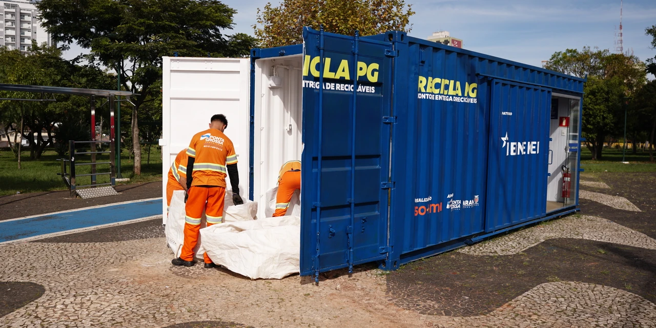 Recicla PG lança campanha "Vidro Vale Triplo no Fim de Ano"