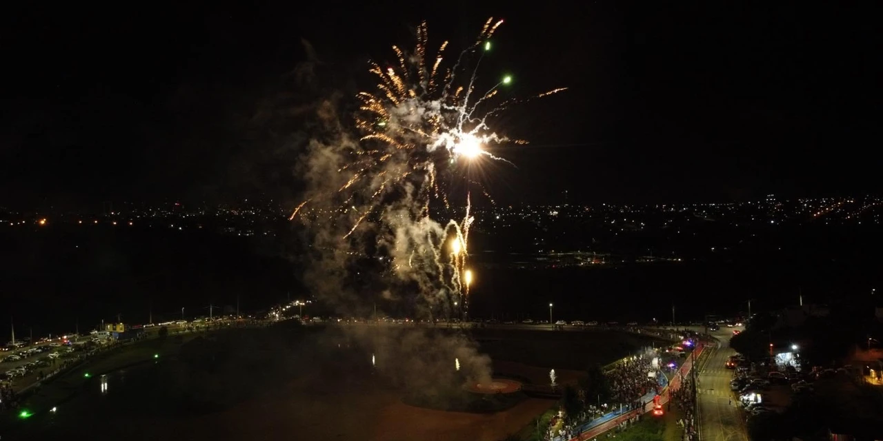 Prefeitura de Ponta Grossa realiza Réveillon "A Vida é uma Festa" no Lago de Olarias