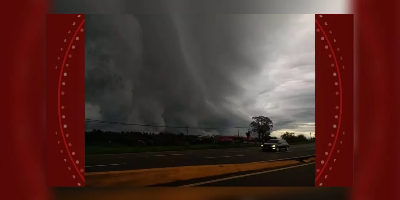 Paraná está sob alertas de tempestade nesta sexta-feira (9); veja previsão do tempo para o fim de semana