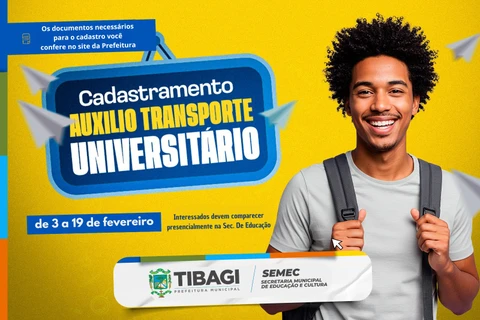  Estudantes de Tibagi podem solicitar auxílio de transporte a partir desta terça (3) 