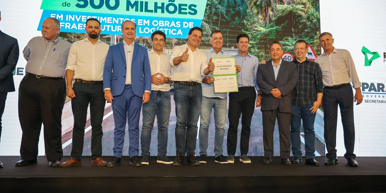 Tibagi recebe projetos do Governo do Estado e avança rumo a obra histórica de pavimentação