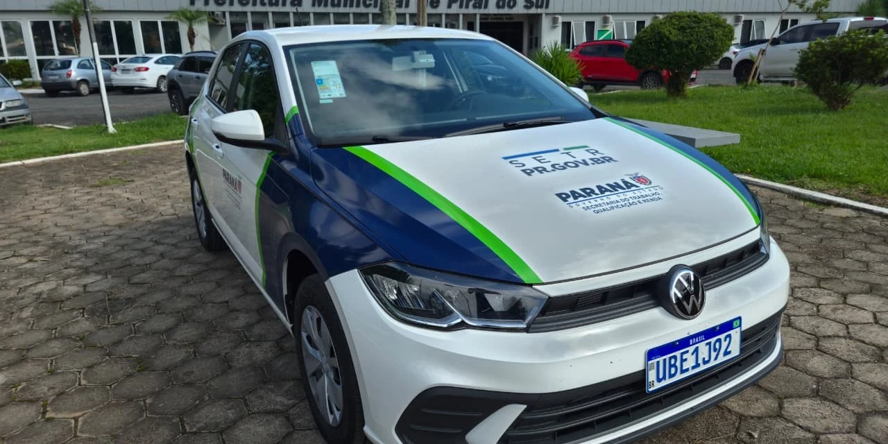 Agência do Trabalhador de Piraí do Sul recebe novo veículo e avança no cumprimento de metas