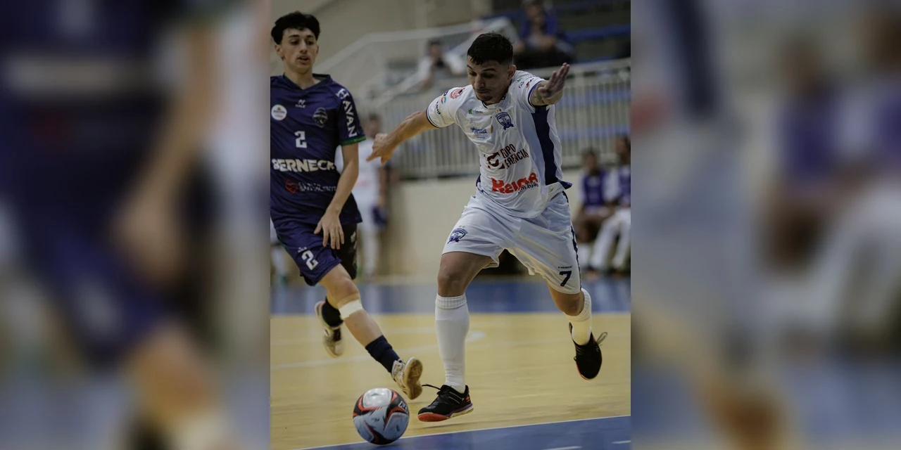 ACGF/Gerencial goleia pela Série Bronze e amplia sequência invicta no futsal estadual