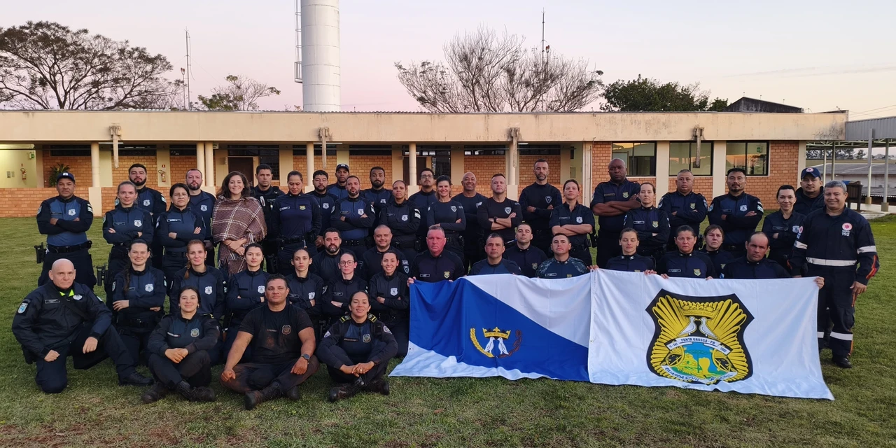 GCM participa de curso da Secretaria Nacional de Segurança Pública em Foz do Iguaçu