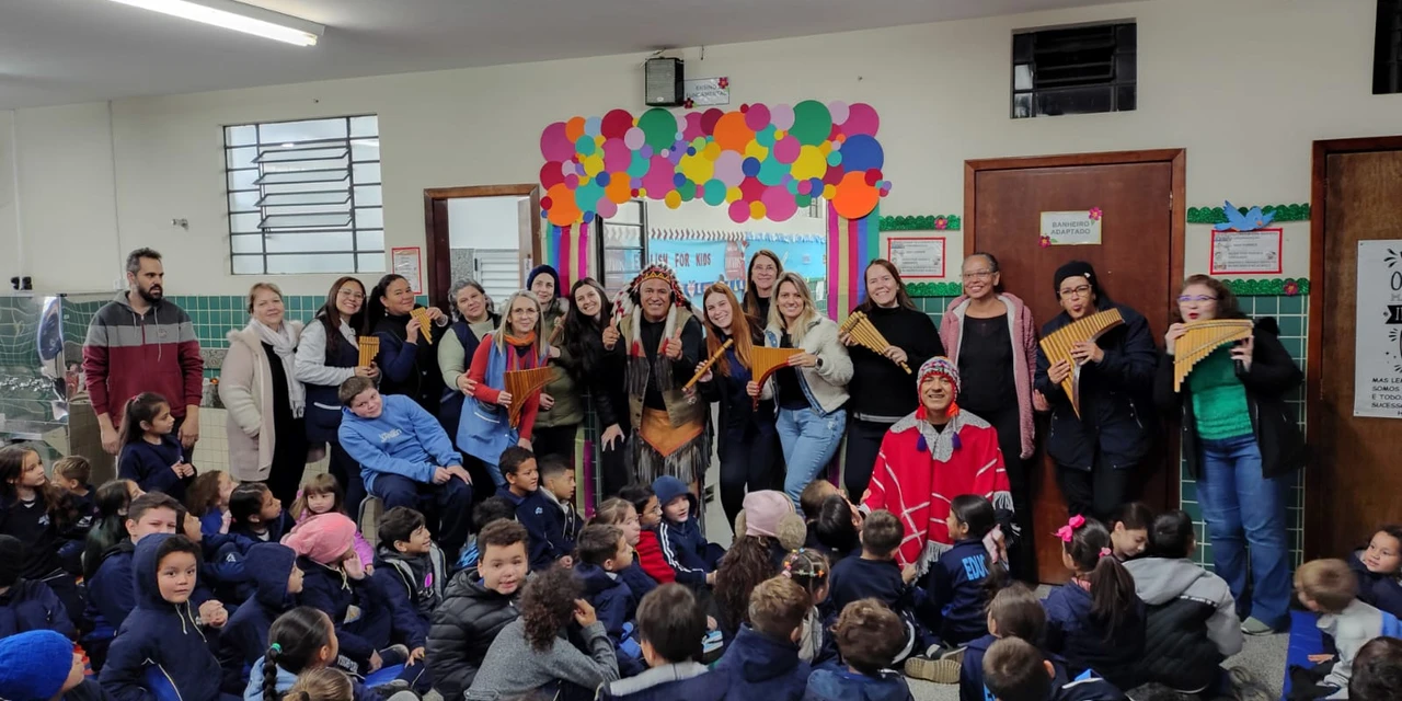 Projeto leva cultura dos povos originários a escolas de Ponta Grossa