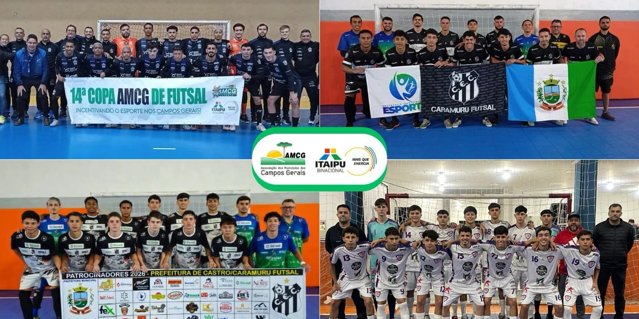 AMCG divulga calendário das finais da 14ª Copa de Futsal, realizada com apoio da Itaipu