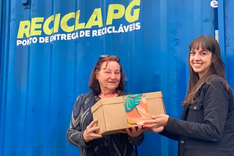 Campanha do vidro impulsiona 'Recicla PG', que ultrapassa marca de 50 toneladas de materiais recebidos