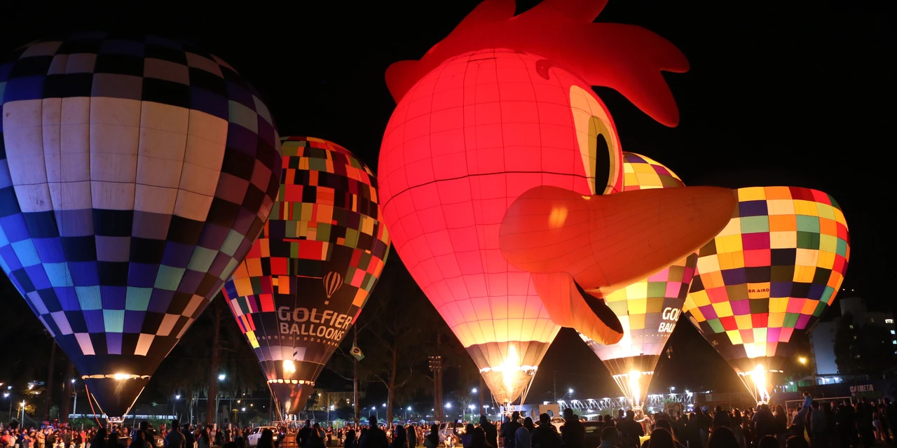 Festival de Balonismo será realizado no Parque Lacustre para garantir mais conforto ao público
