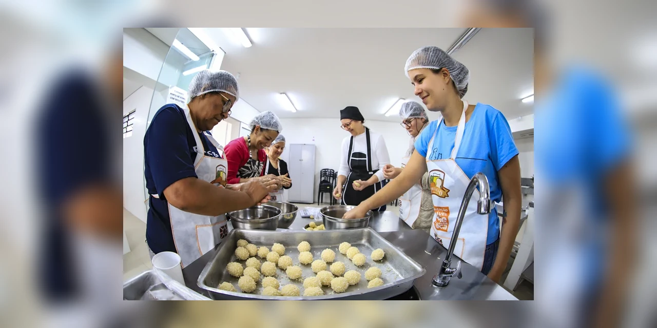 Inscrições abertas para curso gratuito de preparo de salgados em Tibagi