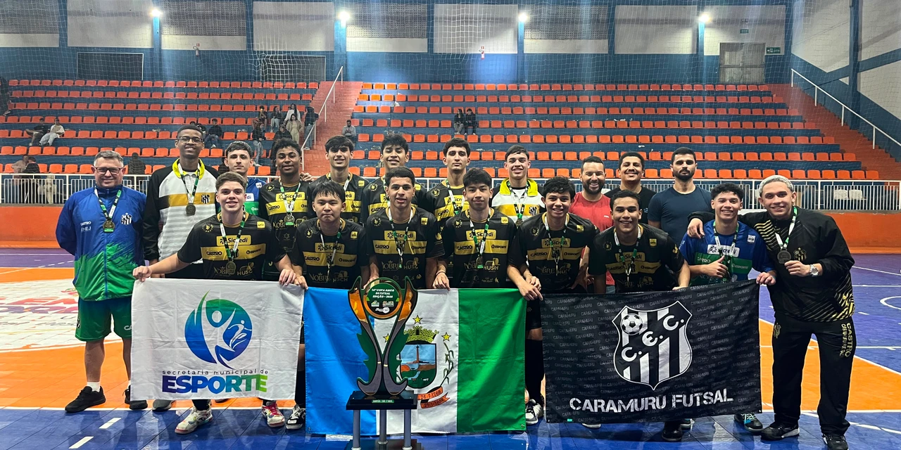 Caramuru/Castro conquista o título da 14ª Copa AMCG de Futsal Sub-17