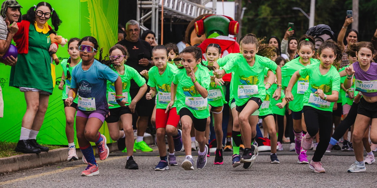 Maratoninha: corrida para crianças une esporte e solidariedade na Maratona Internacional de Maringá