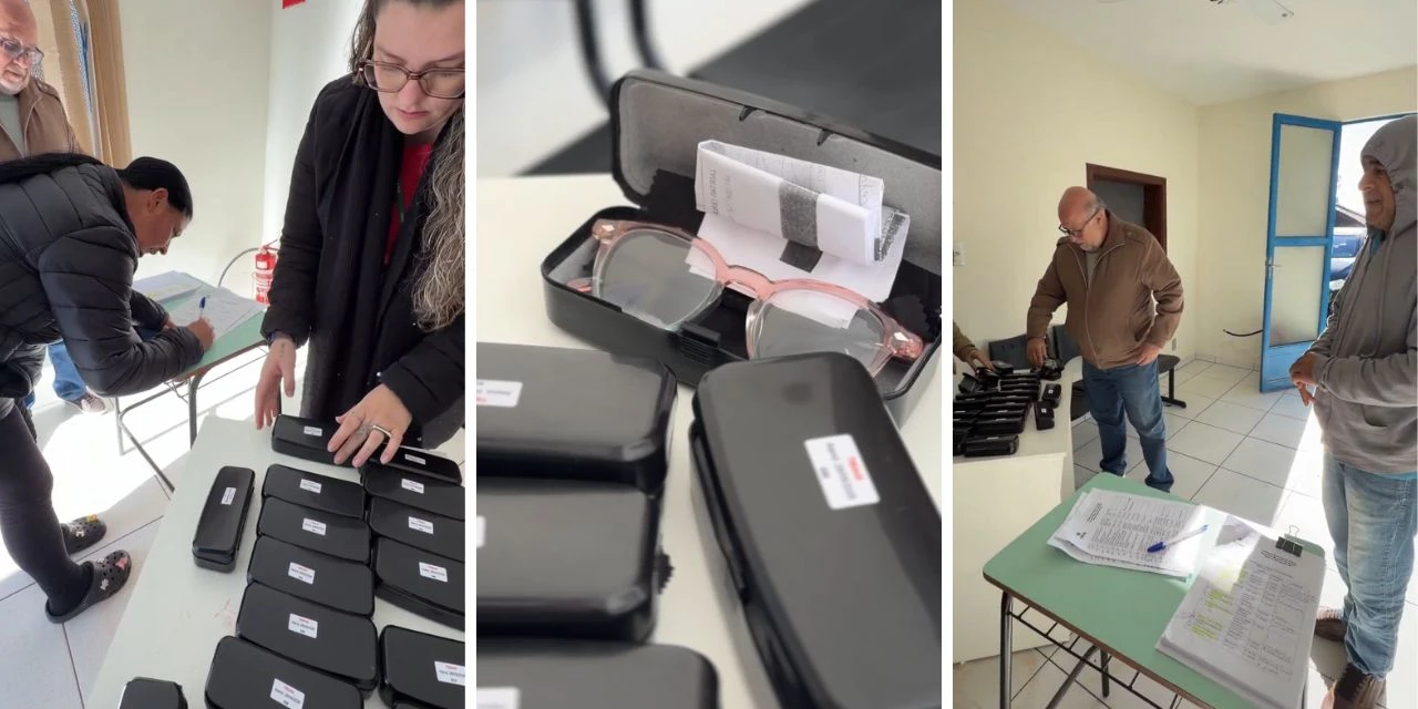Prefeitura de Tibagi realiza nova entrega de óculos gratuitos para população