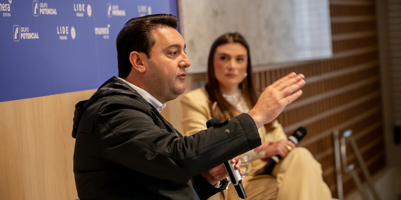 Ratinho Junior presta contas da gestão e projeta futuro político em encontro promovido pelo LIDE Paraná