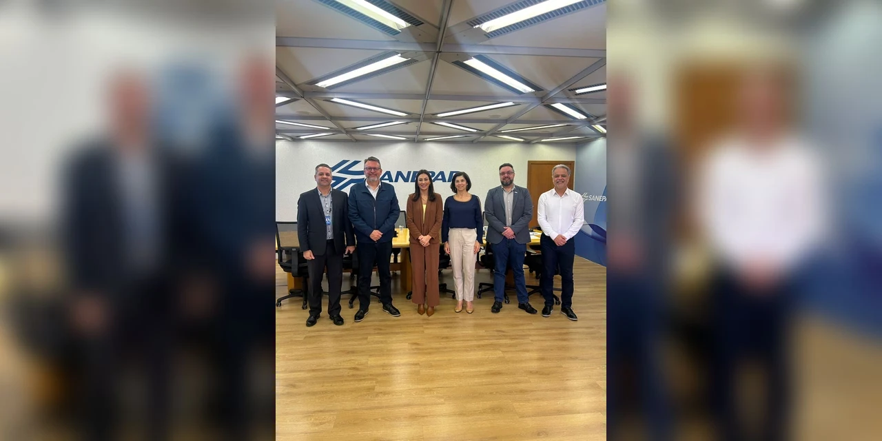 Sanepar garante a Mabel e a ACIPG licitação de nova adutora para Ponta Grossa ainda em 2026