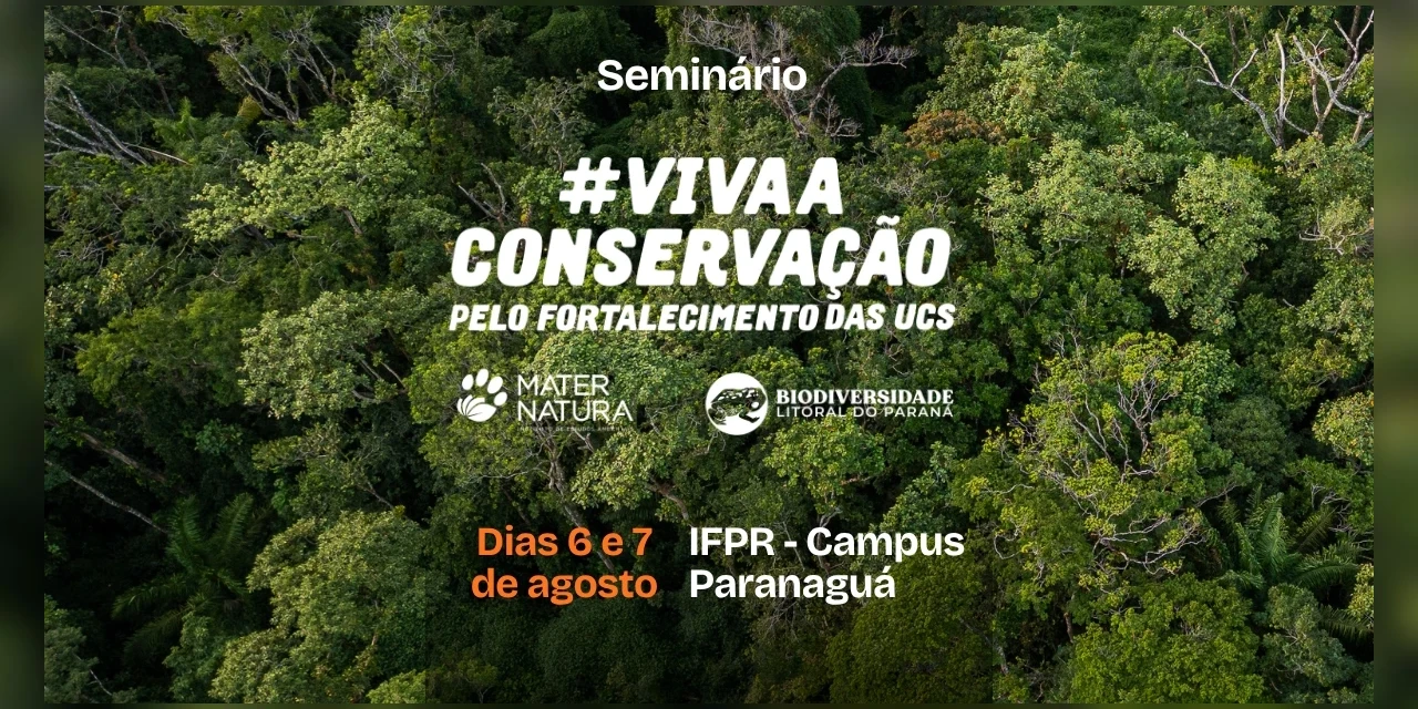 Seminário reúne especialistas para debater desafios e caminhos para fortalecer a conservação da natureza no litoral do Paraná
