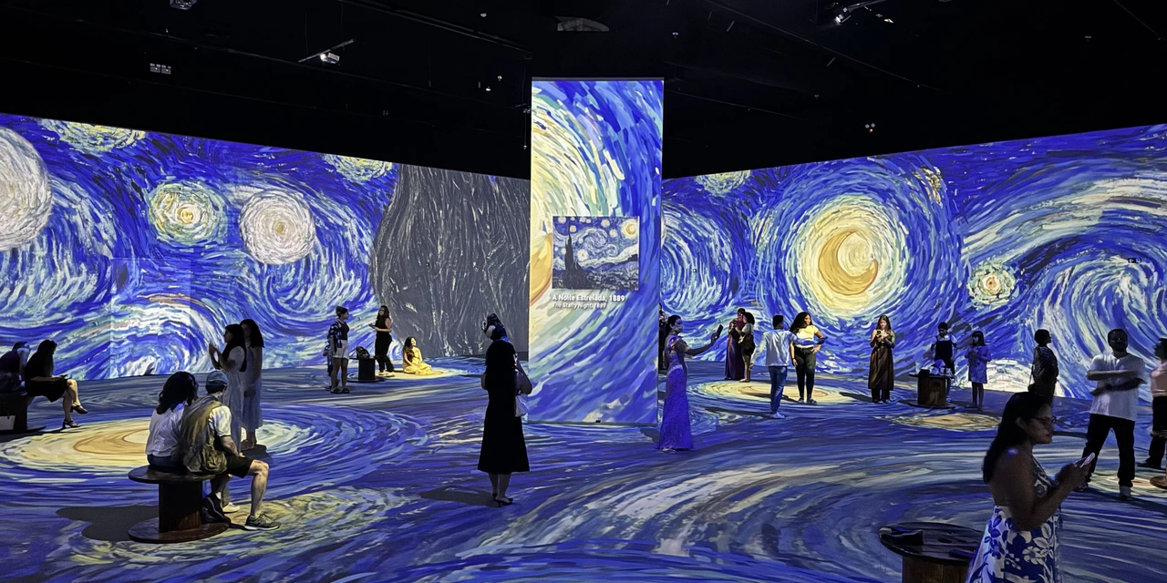 Exposição imersiva Van Gogh & Impressionistas chega pela primeira vez a Ponta Grossa em setembro