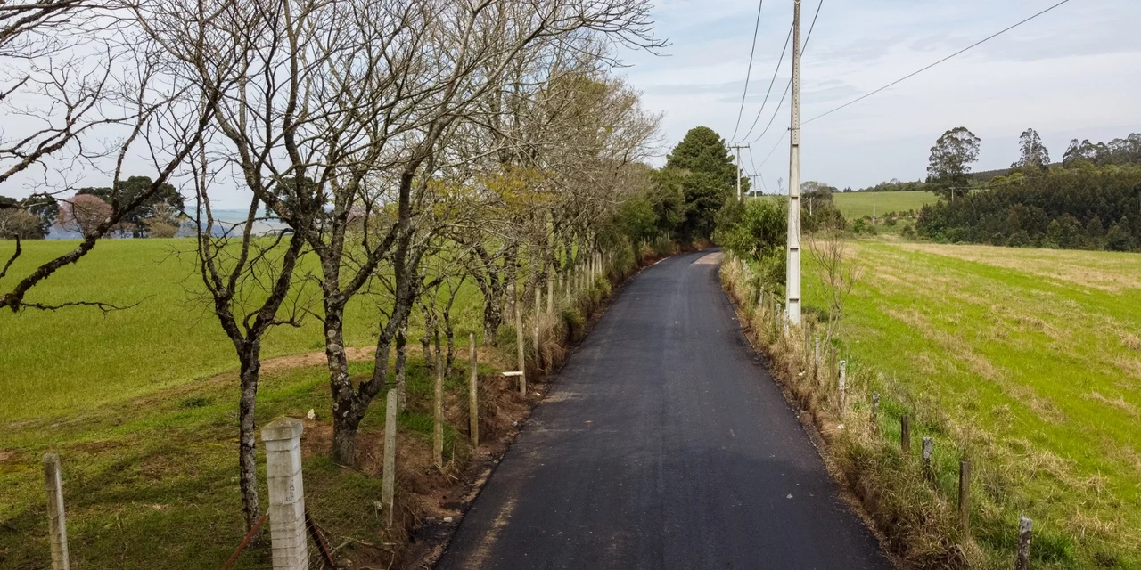 Estrada do Buraco do Padre já possui 3 km de asfalto